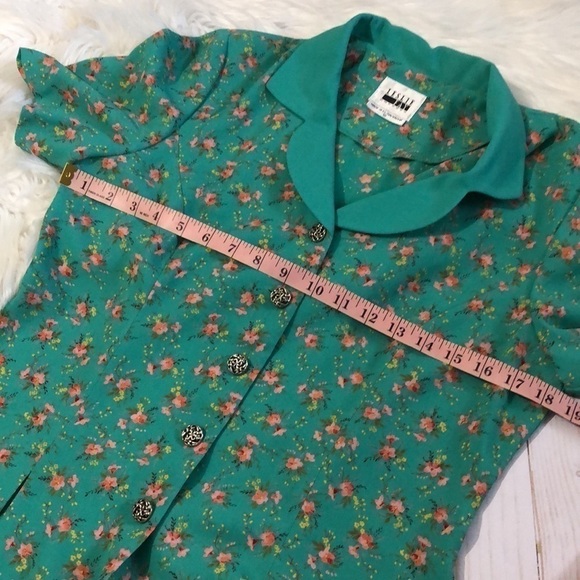 Granny Core 2 piece set size 10 Vintage Leslie Fay - Picture 12 of 14